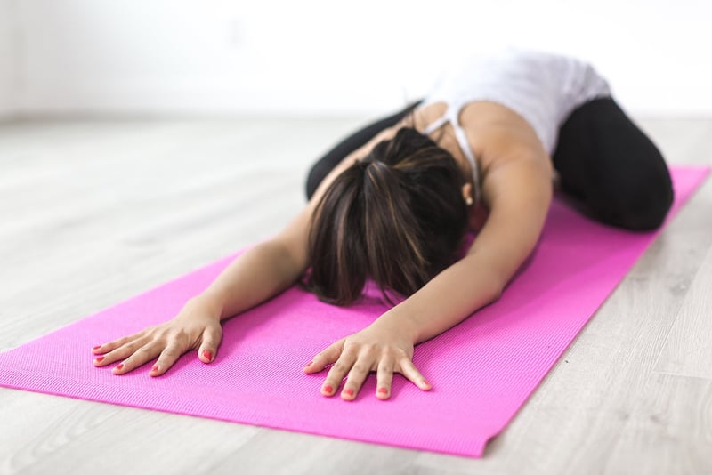 Yoga Pose Stretching Exercise